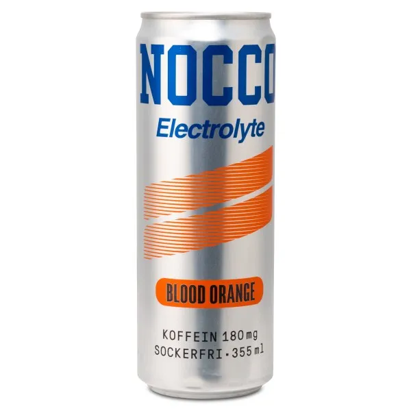 NOCCO Electrolyte Blood Orange Energidryck 33,5cl