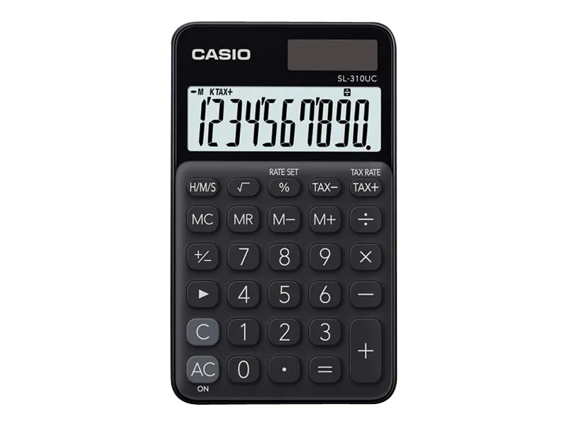 Miniräknare CASIO SL-310UC svart