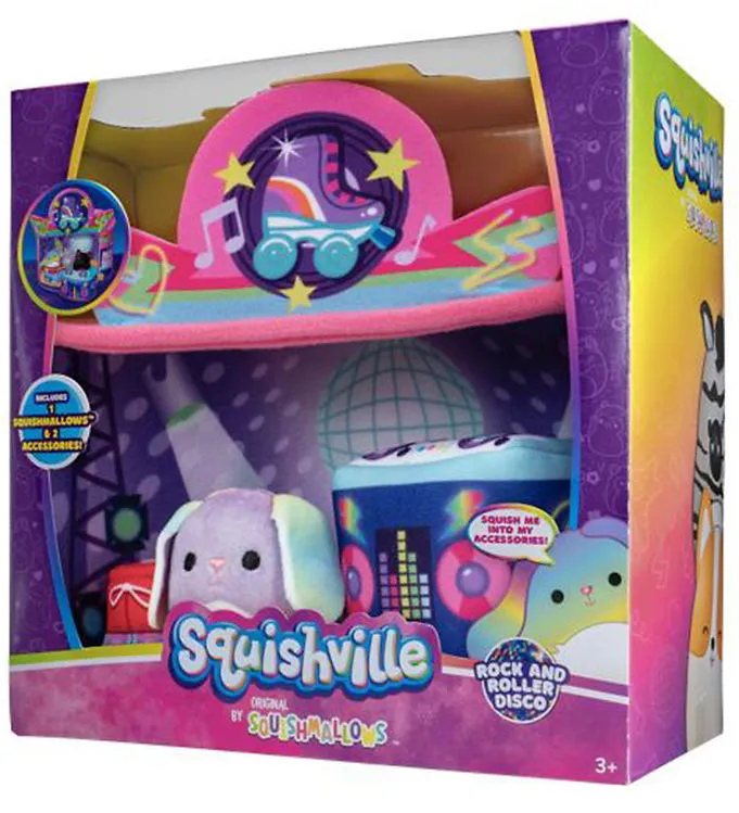 Squishville Dockhus – Rock Anka Roller Disco
