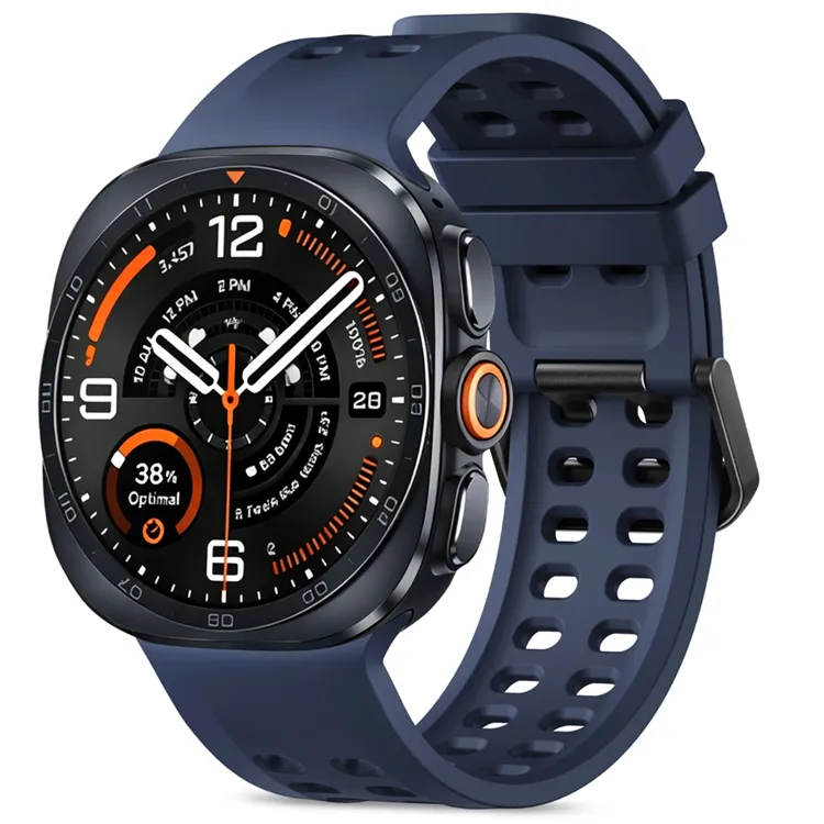 Tech-Protect Silicone Air Strap for Samsung Galaxy Watch Ultra/Ultra2 47mm - Navy Blue