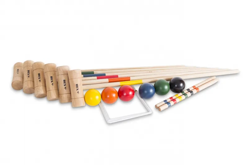 BEX Original Krocketspel 6 Spelare