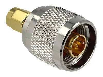 Delock adapter N-hane till SMA-hane - Silver