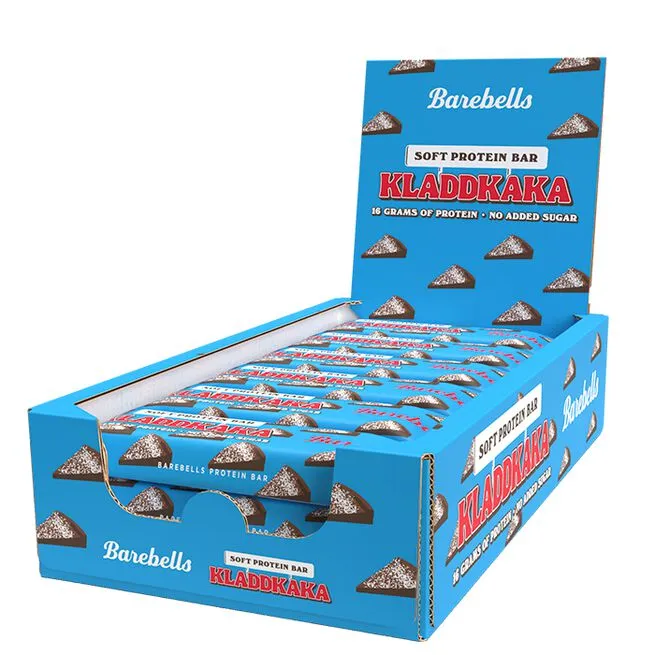 Barebells Soft Protein Bar, Kladdkaka, 12-pack