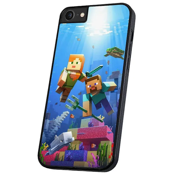 iPhone 16e/17e – Skal/Mobilskal Minecraft