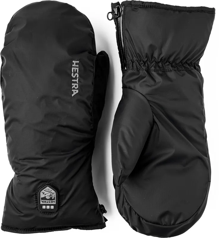 Hestra Heated Liner Mitt Black