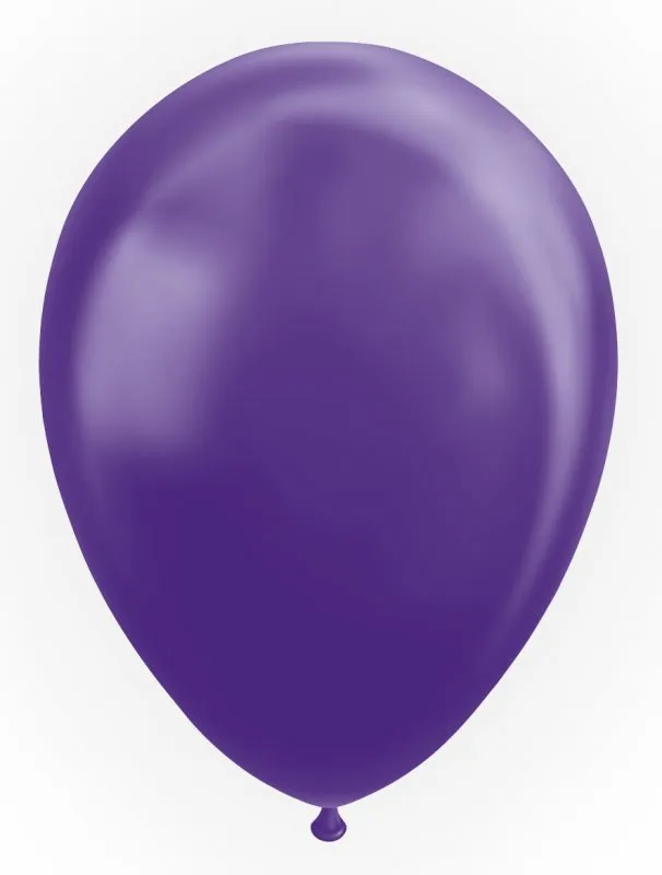 Ballonger metallic vinröd 10-pack