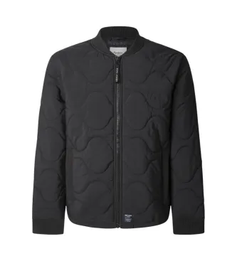 Pepe Jeans för män. PM403061 Malabar Jacket svart (L), Casual, Polyester