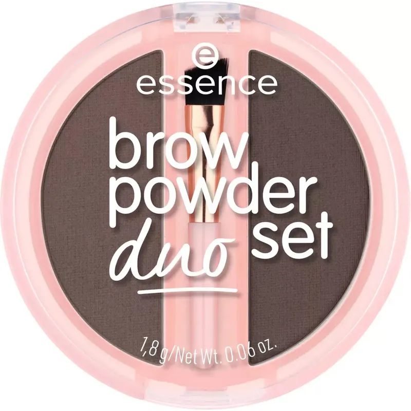 essence Brow Powder Duo Set 03 Dark - 1,8 g