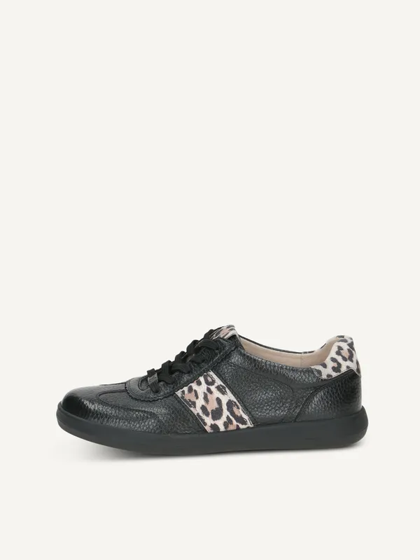 CAPRICE Sneaker, black, made of Leather, Size 41 (#5938)