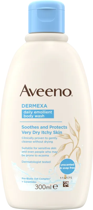 Aveeno Dermexa Daily Emollient Body Wash 300 ml