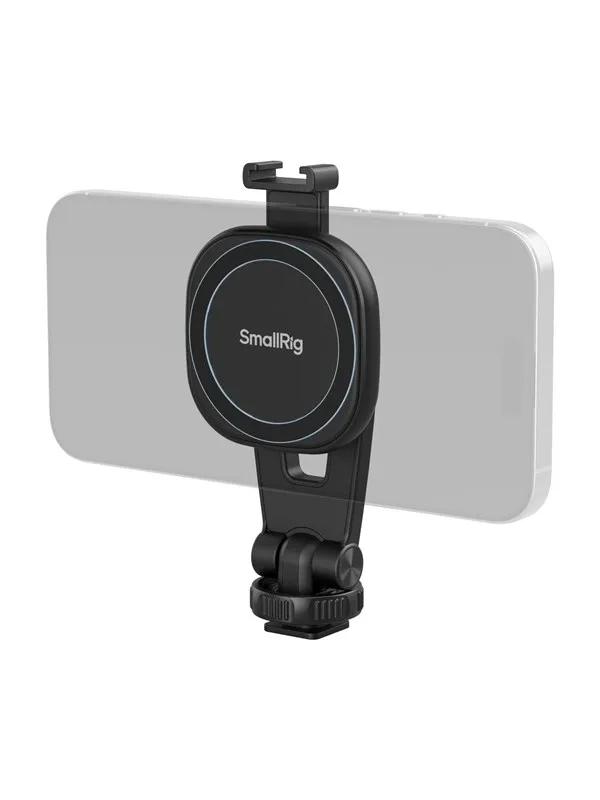 SmallRig 5283 AC-10 Attachable Phone Clamp with Cold Shoe Mount