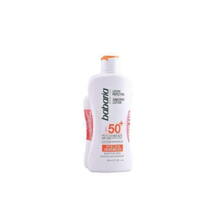 Solskyddsset - Babaria - SPF 50+ - 2 st - Solmjölk 200 ml - After Sun 100 ml