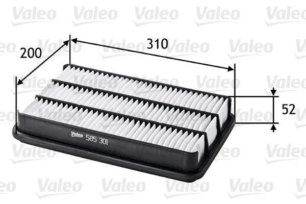 Luftfilter VALEO 585301