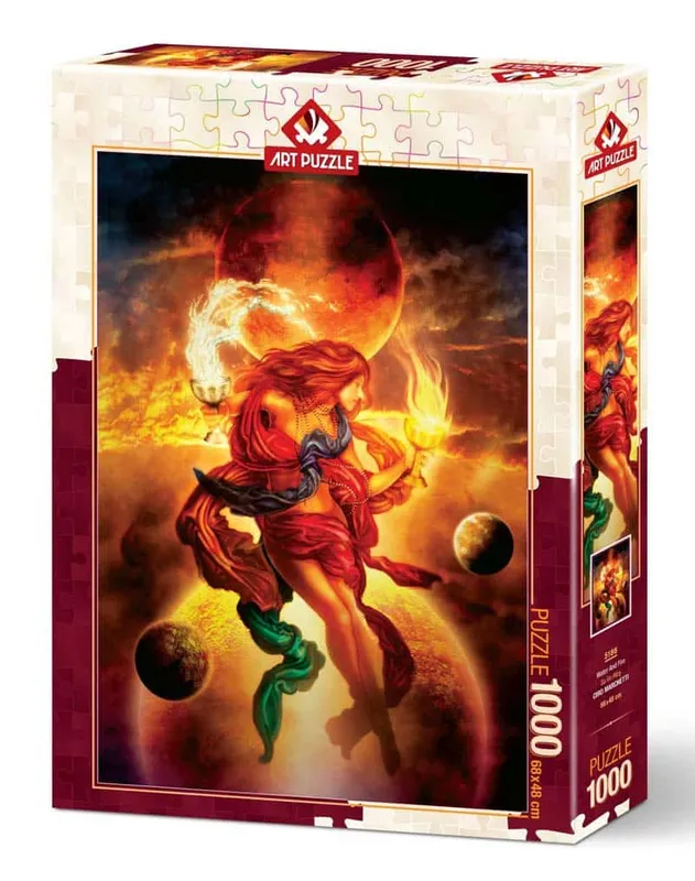 Art Pussel – Vatten & Eld 1000 bitar