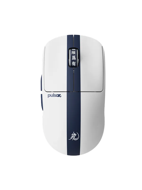 Pulsar X2 CRAZYLIGHT Mini Wireless (Bruce Lee 85th Edition) – Gamingmus – Optic – 5 knappar – Blå