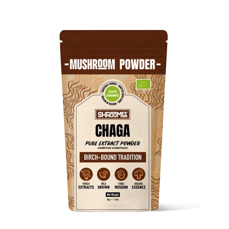 The Organic Labs Chaga-extraktpulver EKO 50 g