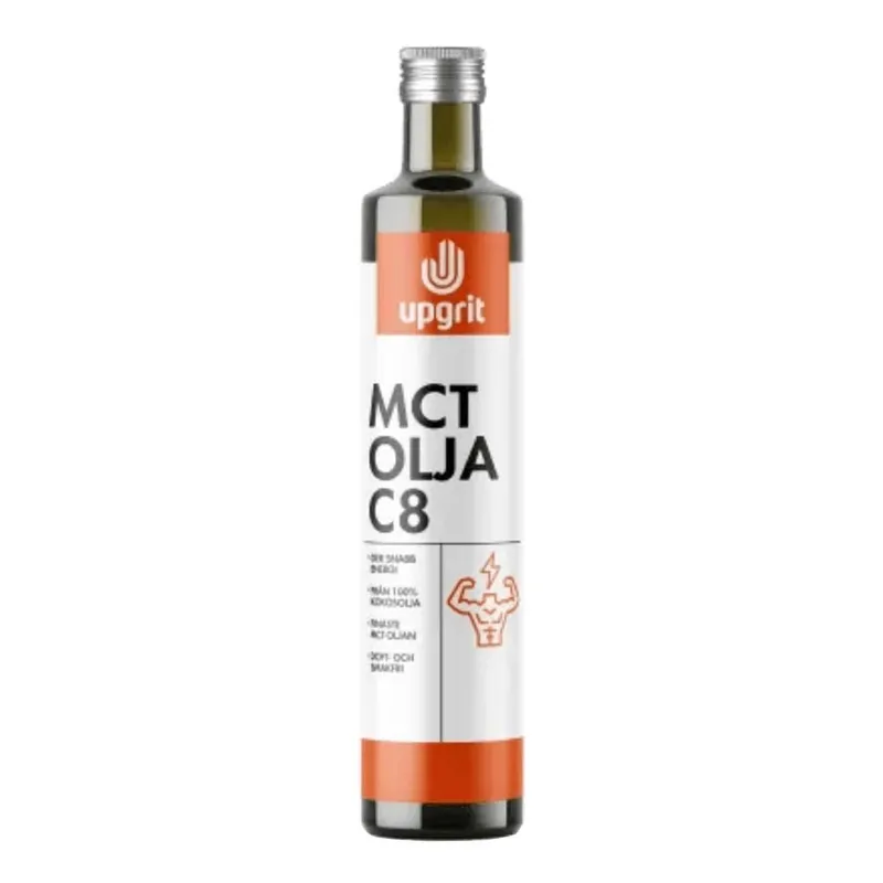Upgrit C8 MCT-olja , 500 ml