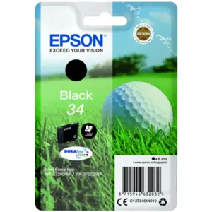 Epson bläckpatron 34 original svart 4.2 ml