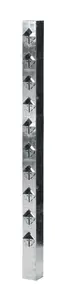 STAKET ÖCKERÖ MELLAN VARMGALV STÅL 1100MM 70X70MM | Beijerbygg Byggmaterial