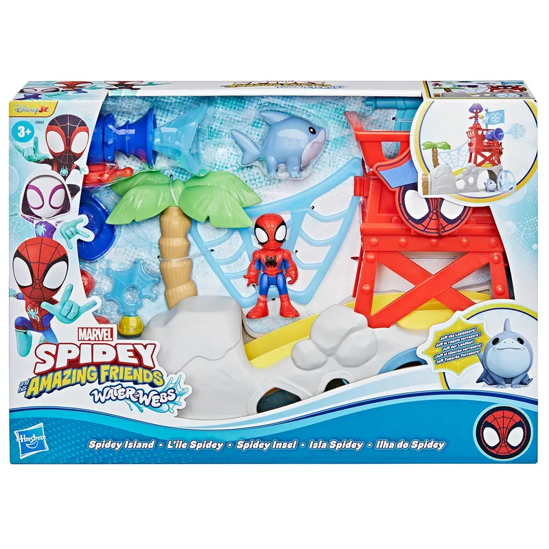 Spidey Amazing Friends Spidey Island Lekset – Spidey and His Amazing Friends – Leksaksaffären