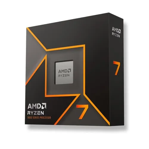 AMD Ryzen 7 9700X CPU - 8 kärnor - 3.8 GHz - AMD AM5 - AMD Boxed (utan kylare)