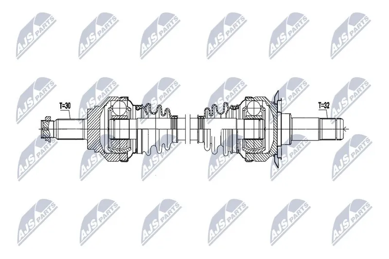 Drivaxel NTY NPW-BM-223