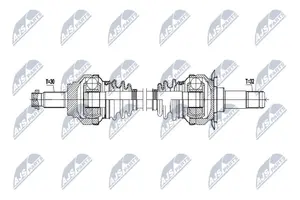 Drivaxel NTY NPW-BM-223
