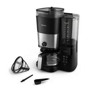 Philips All-in-1 Brew HD7900 - Kaffemaskin - 10 koppar - svart/silver