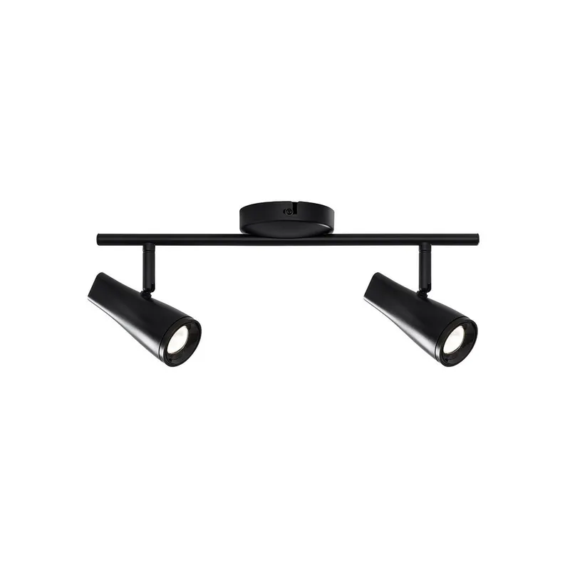 KILE Justerbar LED Taklampa 2 x 4,5W i Svart – Nielsen Light
