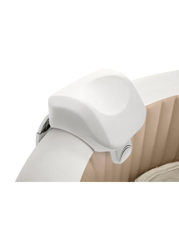 Intex Nackstöd till PureSpa premium vit 28x23x17 cm skum