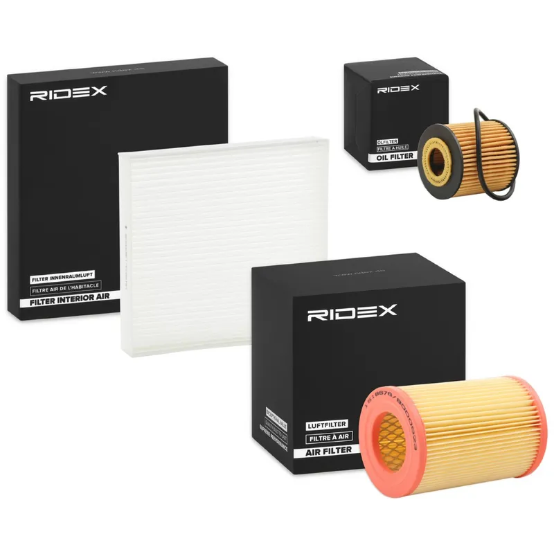 Filtersats RIDEX 4055F0104