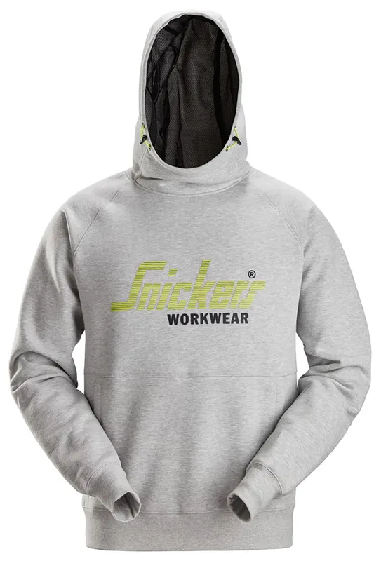 Snickers Workwear 2845-2800 Luvtröja med logga, grå Grå (#1043)