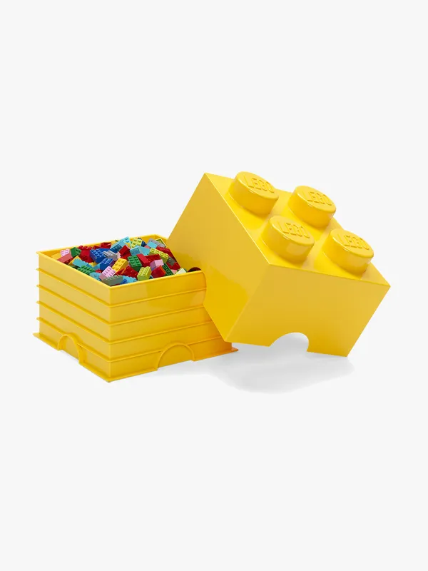 LEGO Förvaring 4 Gul, Förvaring Barnrum