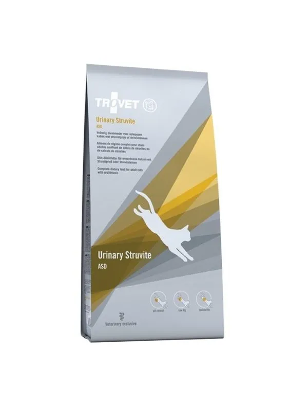 TROVET Urinary Struvite ASD Fjäderfä - torrfoder för katt - 10kg
