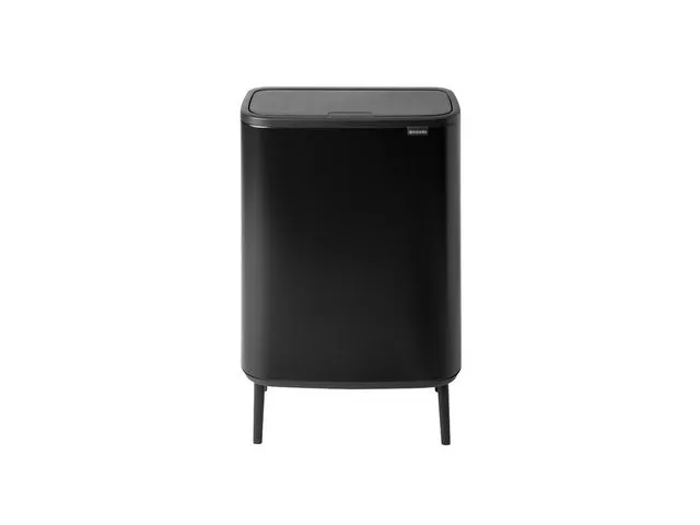Papperskorg BRABANTIA Bo Touch 60L svart