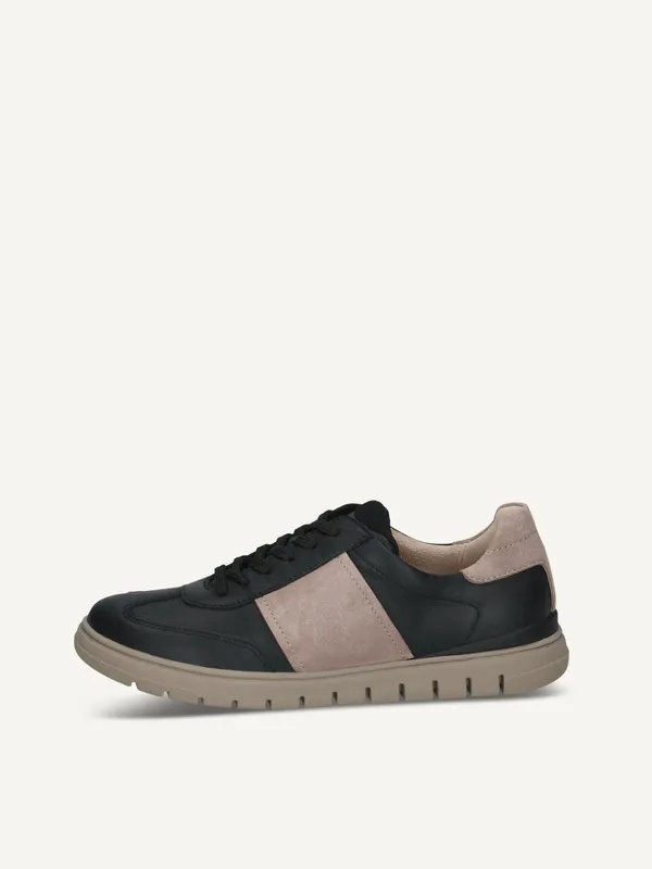 CAPRICE Sneaker, black, made of Leather, Size 41 (#6232)