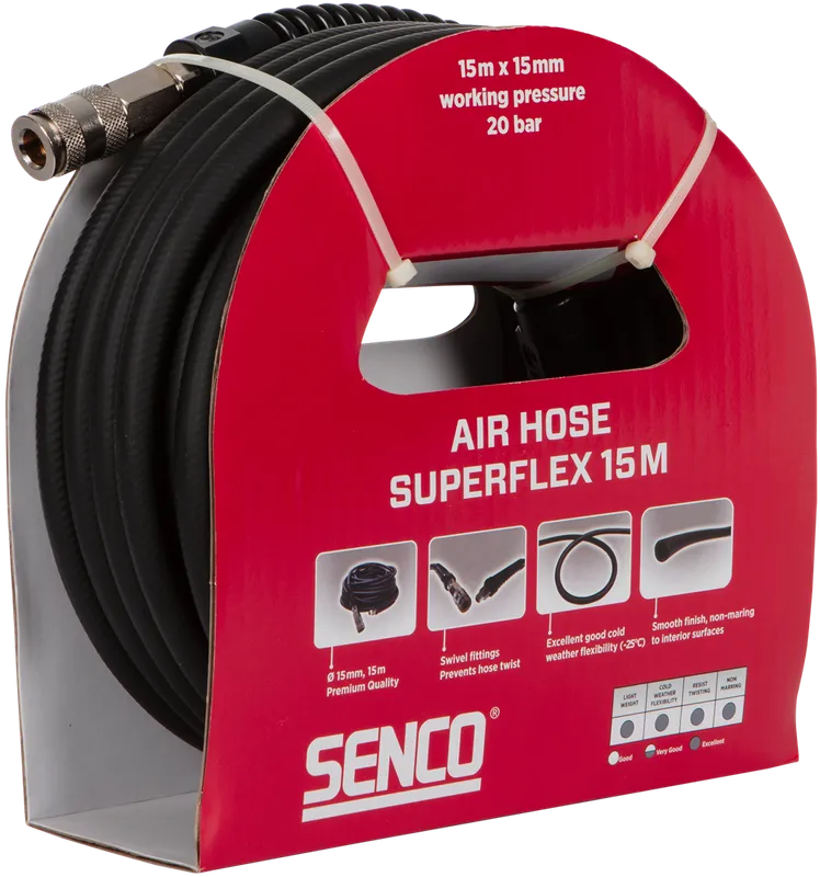 SLANGSATS SUPERFLEX 15M 10MM -25 | Beijerbygg Byggmaterial