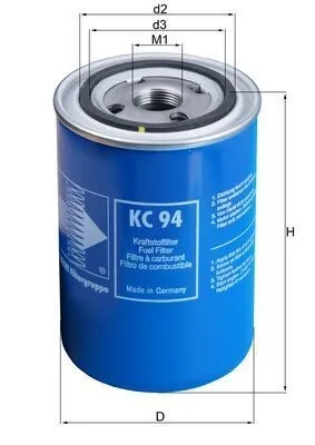 Bränslefilter MAHLE KC 94