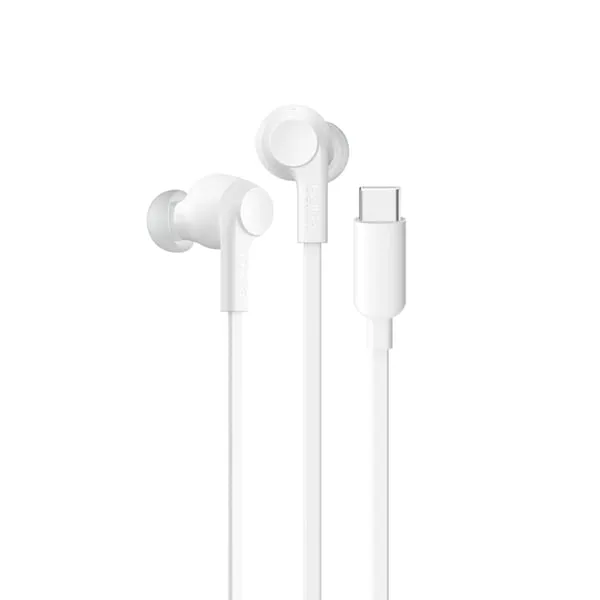 Belkin SoundForm ANC Wired Eearbuds (USB-C) White