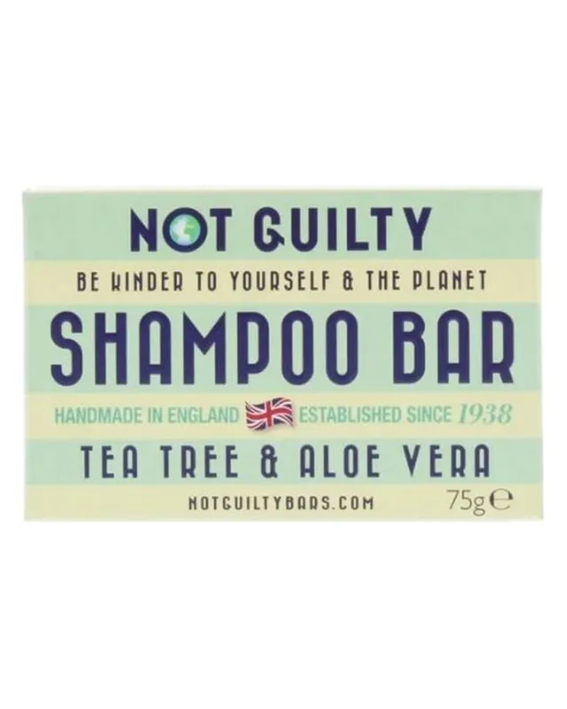 Not Guilty Shampoo Bar Tea Tree & Aloe Vera 75 g