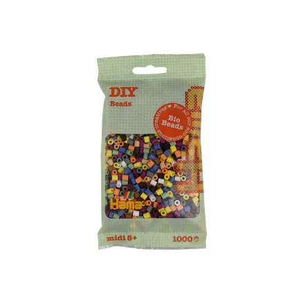Hama Bio Midi Pärlor - 1000 st. - 197 Mix