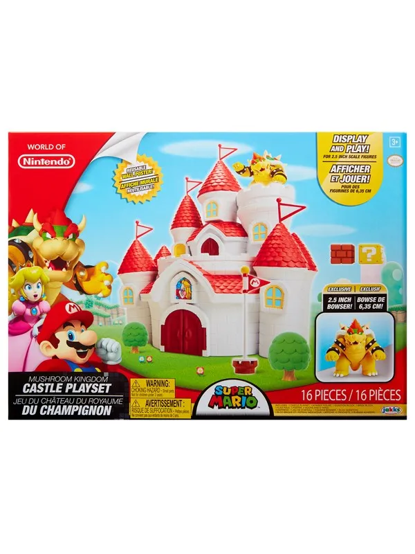 Mushroom Kingdom Slott, Lekset, Super Mario