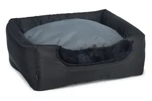 Dogman Buddy 2 i 1 bädd Svart