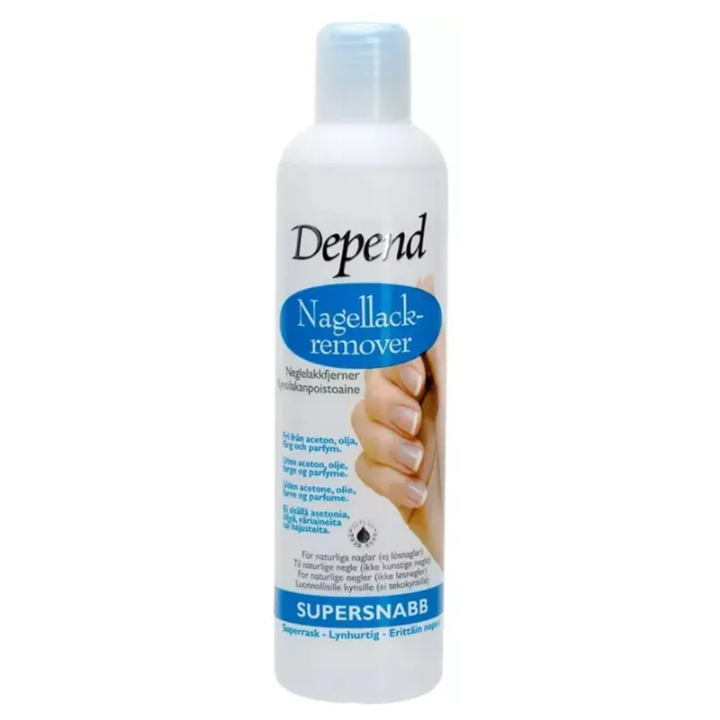 Depend Nail Polish Remover Super Quick – 250 ml
