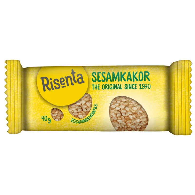 Risenta Sesamkakor Naturell 40 g