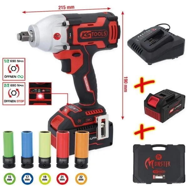 Slagskruvdragare (batteri) KS TOOLS 515.6100