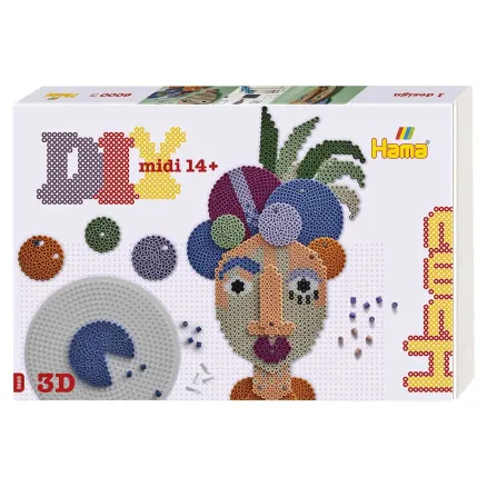 Hama Midi Pärlor Art Mask 6000 st