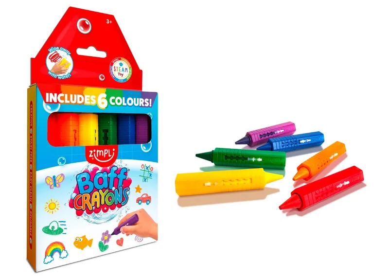 Badkritor 6-pack Zimpli Kids