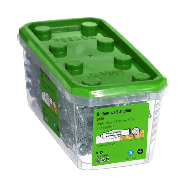 METALLEXPANDER SAM 4D 18-28 100ST GREPPOMR 4/60 101800 | Beijerbygg Byggmaterial
