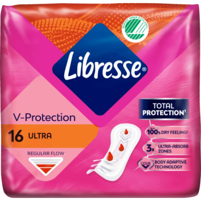 Binda Libresse - Ultra Normal Svanen - 16 st